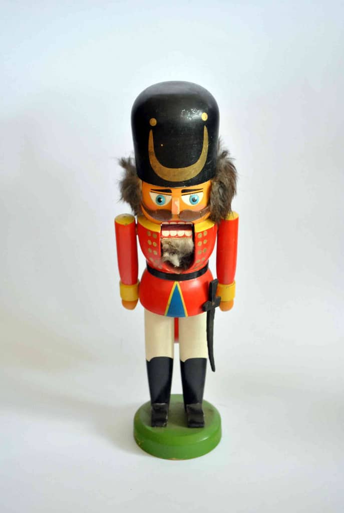 Vintage Nutcracker "Soldier" made by Erzgebirge © fleamarketinsiders.com