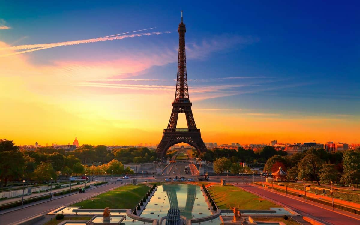 Eiffel Tower Paris FranceLD