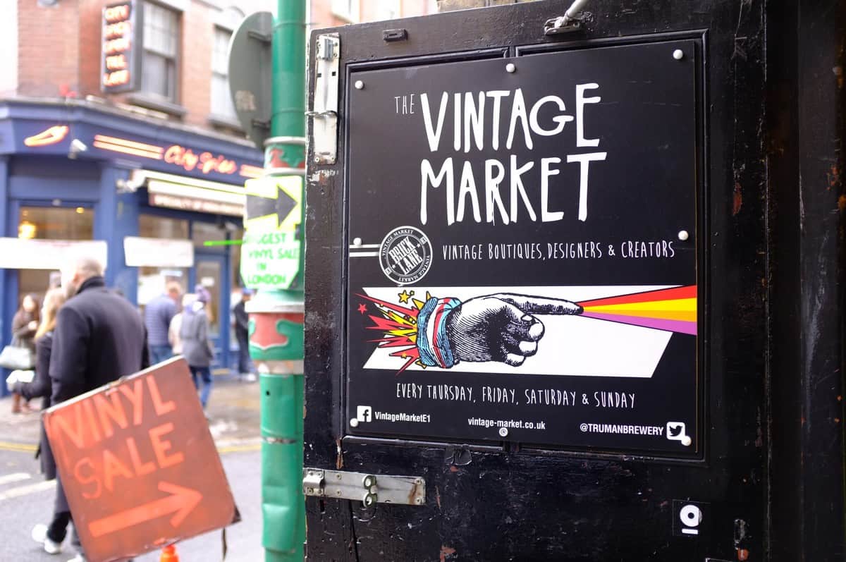 Brick Lane Flea Market London UK 122