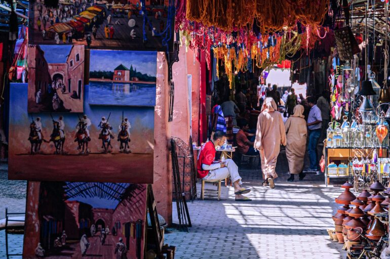 Marrakech souk