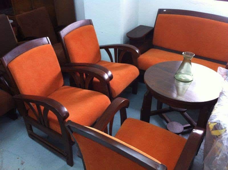 Mid-century and colonial-era restored furniture at Things Your Mother Throw Singapore