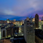 Mike Boening Photography Detroit From The Top Floor