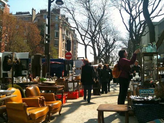 Susan S Flea market at Porte de Vanves