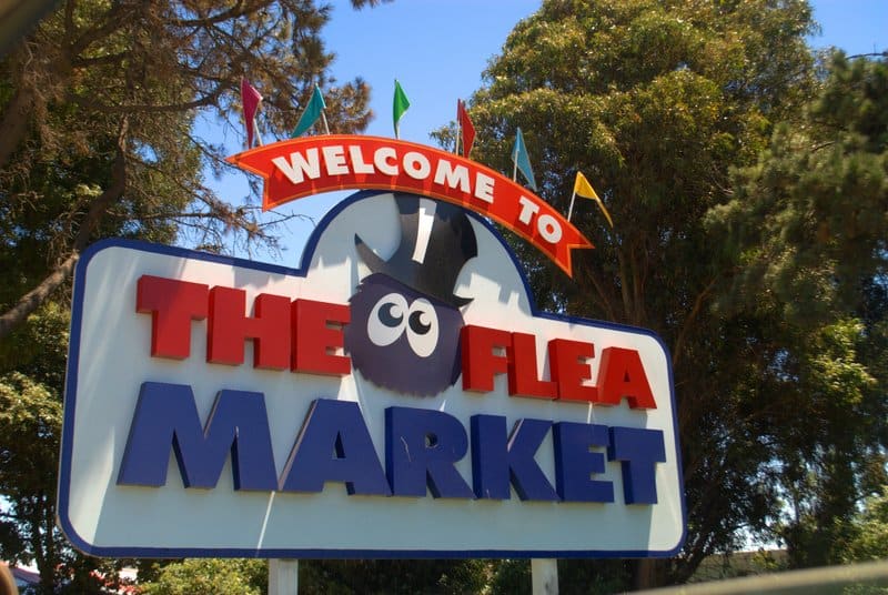 San Jose Flea Market Sign (Wayne Hsieh)
