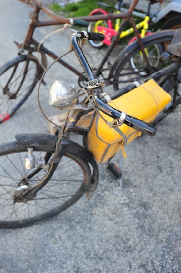 vinylmeister Yellow Bike Pack