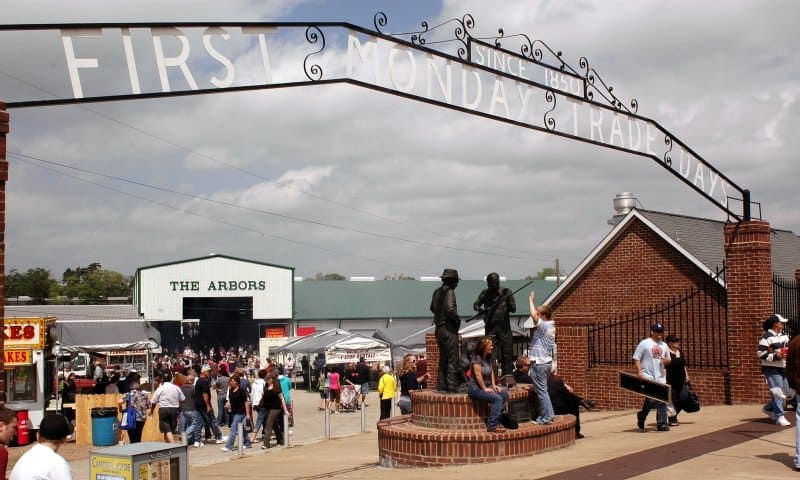 Handmade goods and furniture at Canton Trade Days Texas