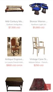 ruby lane app vintage furniture
