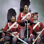 Men of 72 Highlanders who served in the Crimea