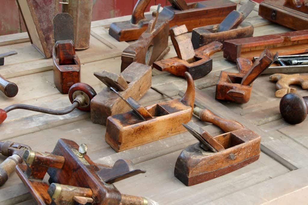 Valuable Antique Woodworking Tools © Kiya 123RF