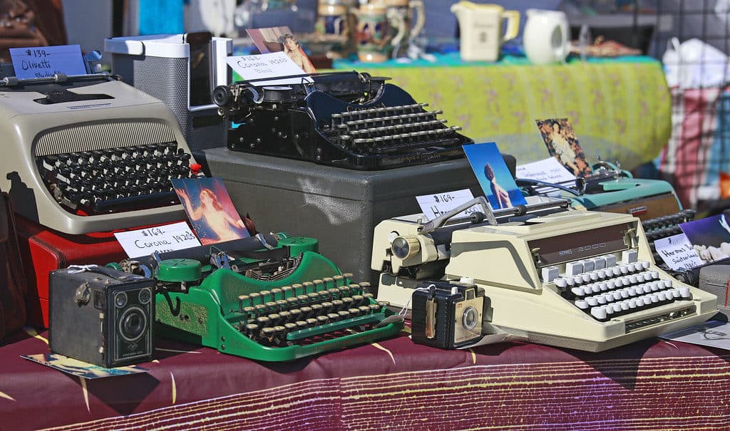 Flea Market Typewriters © Alvim Gimarino