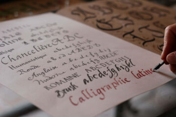 Blending Traditional Calligraphy with Modern Essay Crafting